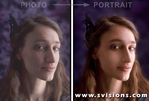 jpg Photo into Portrait: before & after